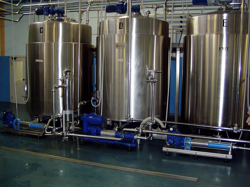 Винтовой насос CSF Inox - перекачка вина из бака